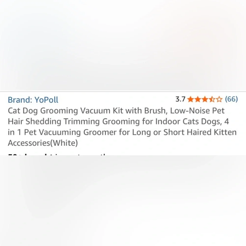 NEW, in box, (never used) a pet (dog or cat) vacuum. Get rid of that pesky hair!